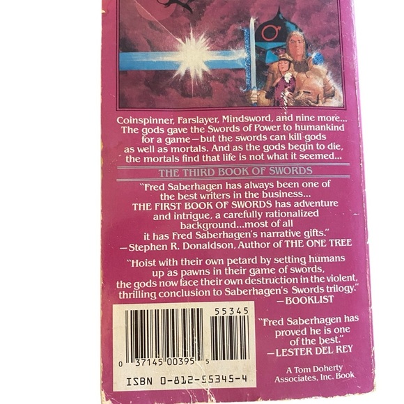 Vintage Paperback Novels Lost Swords Series Fantasy bookset of 4 Fred Saberhagen - Picture 5 of 14